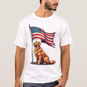Camiseta de la bandera del desfile patriótico del