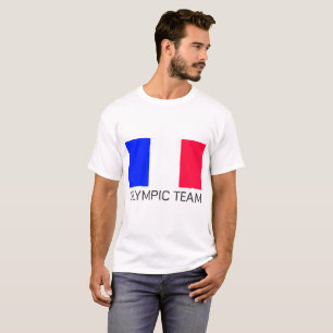 Camiseta de la bandera del EQUIPO OLÍMPICO (Franci