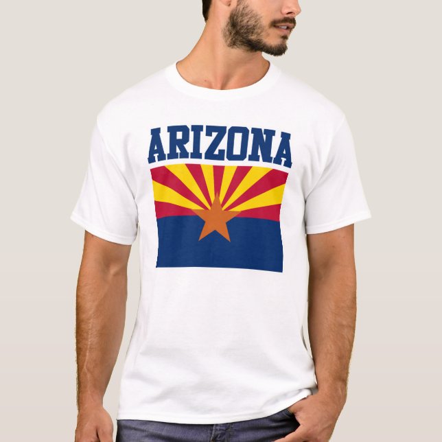 Camiseta de la bandera del estado de Arizona (Anverso)