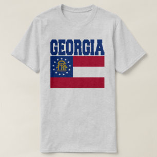 Camiseta de la bandera del estado de Georgia