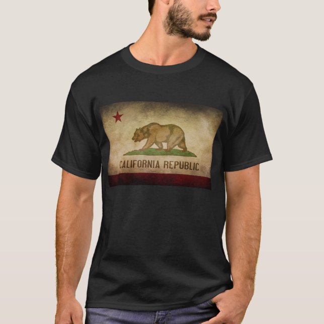 Camiseta de la bandera del estado de la república (Anverso)