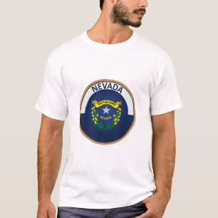 Camiseta de la bandera del estado de Nevada