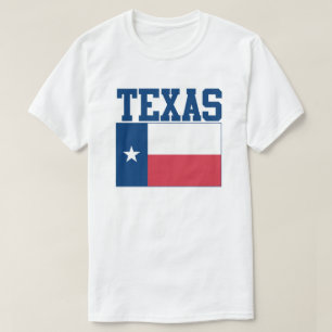 Camiseta de la bandera del estado de Tejas
