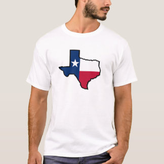 Camiseta de la bandera del estado de Tejas