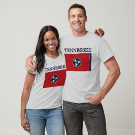 Camiseta de la bandera del Estado de Tennessee