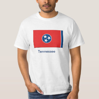 Camiseta de la bandera del estado de Tennessee