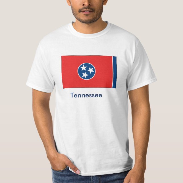 Camiseta de la bandera del estado de Tennessee (Anverso)