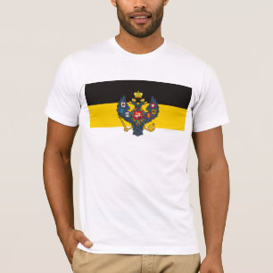 Camiseta de la bandera del imperio ruso
