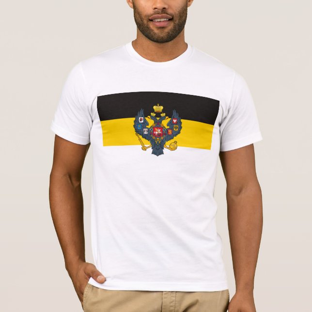 Camiseta de la bandera del imperio ruso (Anverso)