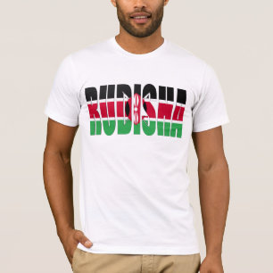 Camiseta de la bandera del Kenyan de Rudisha