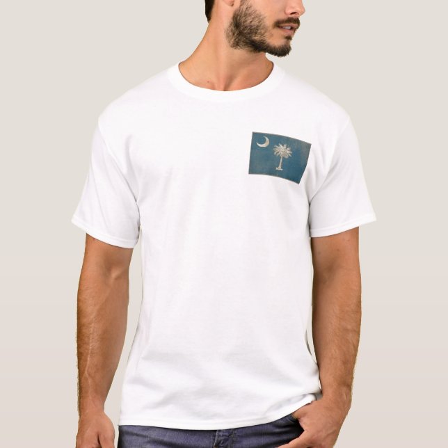 Camiseta de la bandera del Palmetto (Anverso)