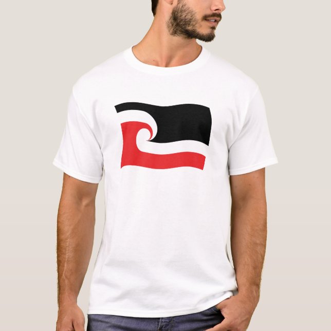 Camiseta de la bandera del pueblo maorí (Anverso)