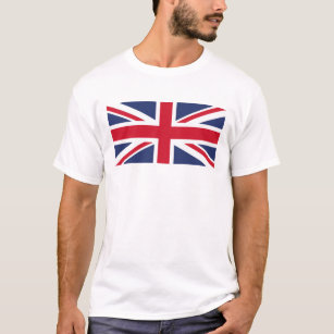 Camiseta de la bandera del Reino Unido