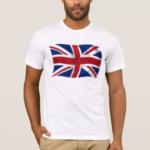 Camiseta de la bandera del Reino Unido