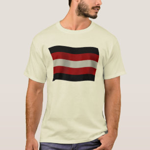 Camiseta de la bandera del satanismo