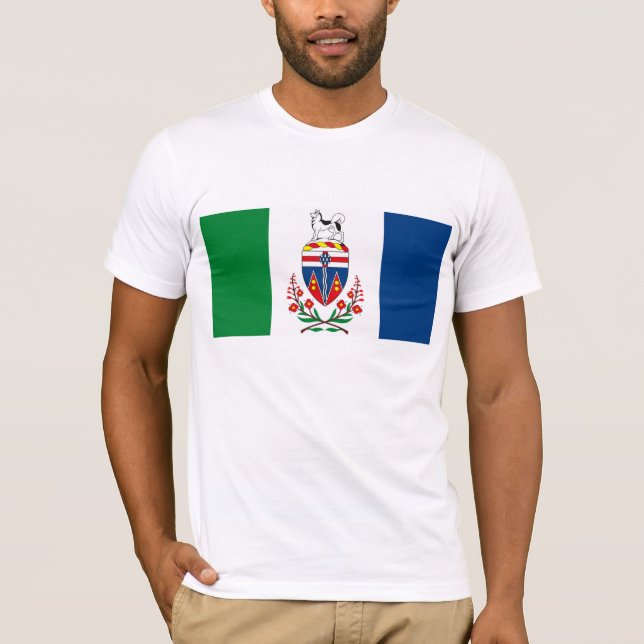 Camiseta de la bandera del Yukón (Anverso)