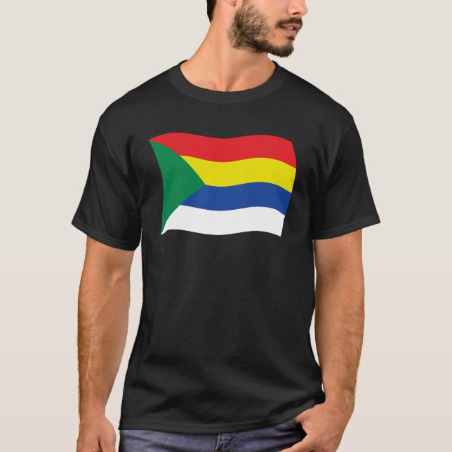 Camiseta de la bandera drusa (Anverso)