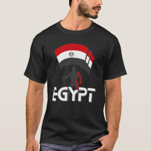 Camiseta de la bandera egipcia