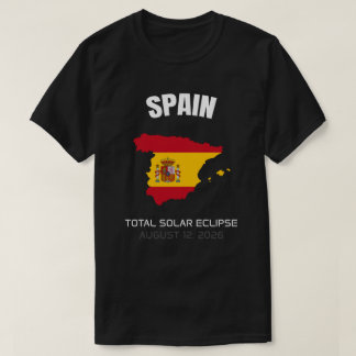 Camiseta de la bandera española de la bandera del