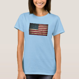 Camiseta de la bandera estadounidense
