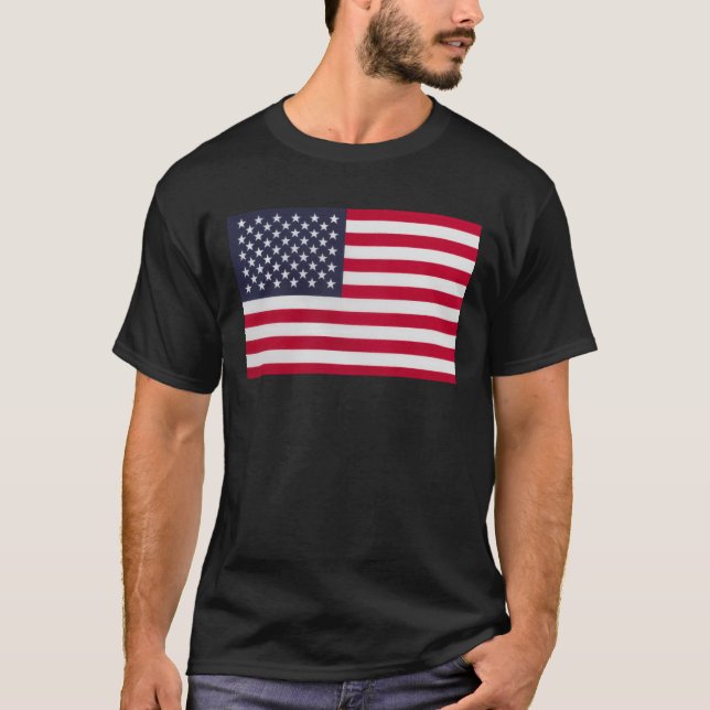 Camiseta de la bandera estadounidense (Anverso)