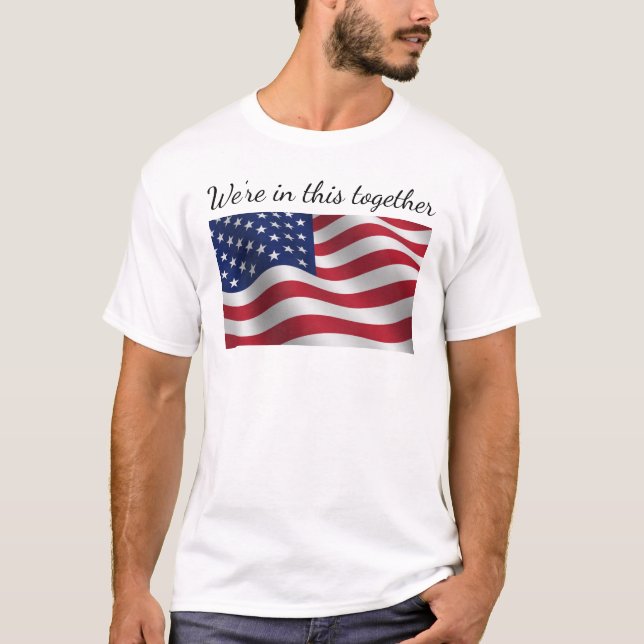 Camiseta de la bandera estadounidense (Anverso)