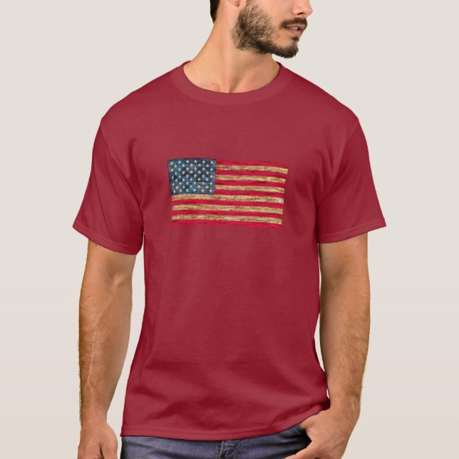 Camiseta de la bandera estadounidense de Guay (Anverso)