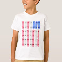 Camiseta de la bandera estadounidense para niños