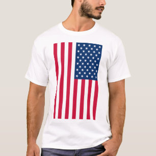 Camiseta de la bandera estadounidense patriótica
