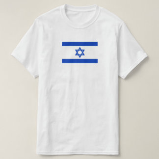 camiseta de la bandera israelí