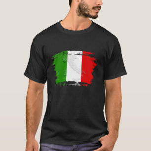 Camiseta de la bandera italiana