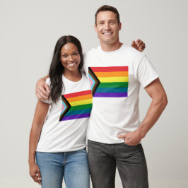 Camiseta de la bandera LGBTQ