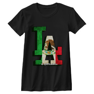 Camiseta de la bandera mexicana de Los Ángeles