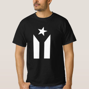 Camiseta de la BANDERA NEGRA DE PUERTO RICO