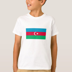 Camiseta de la Bandera Patriótica de Azerbaiyán