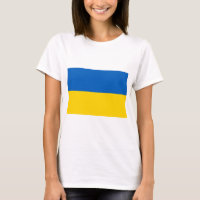 Camiseta de la bandera ucraniana (Ucrania)