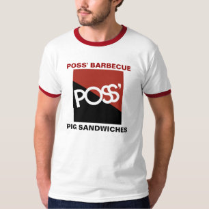 Camiseta de la barbacoa de Poss