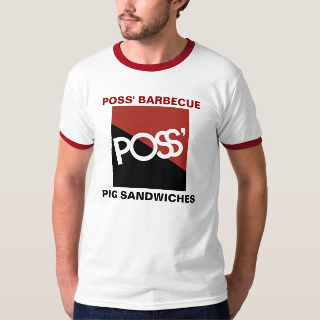 Camiseta de la barbacoa de Poss (Anverso)