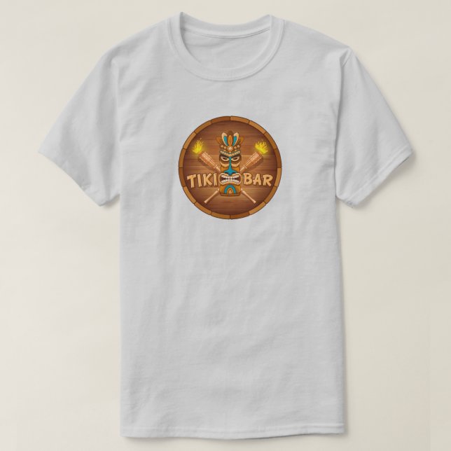 Camiseta de la barra Tiki (Diseño del anverso)
