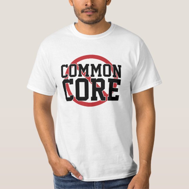 Camiseta de la base común de Guay "diga no" (Anverso)