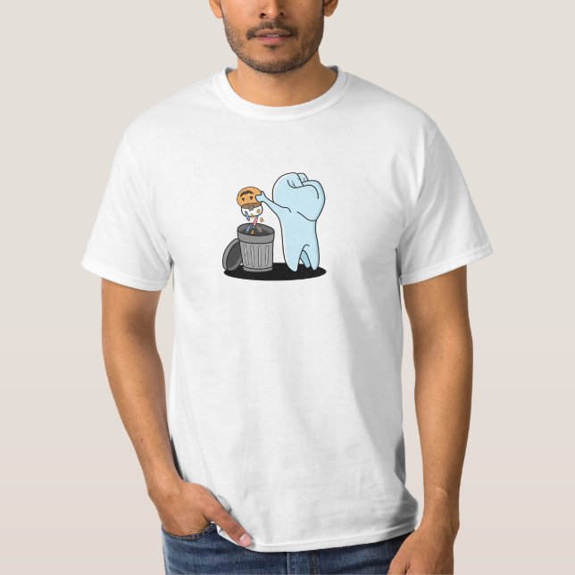 Camiseta de la basura de Halloween (Anverso)