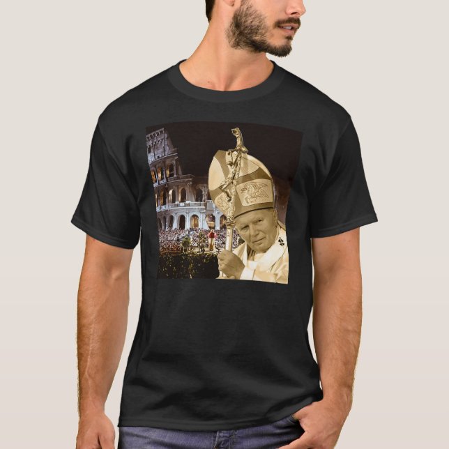 Camiseta de la bendición de Juan Pablo II (Anverso)