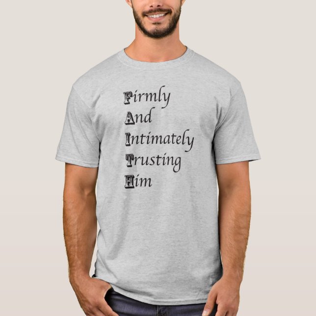 Camiseta de la Biblia contra el acrónimo (Anverso)
