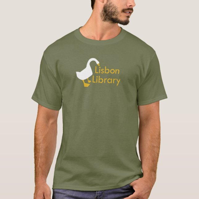 camiseta de la Biblioteca Maine de Lisboa (Anverso)