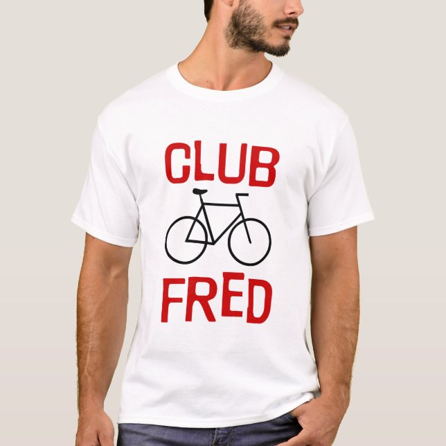 Camiseta de la bici de Fred del club (Anverso)