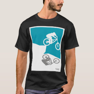 Camiseta de la bici de montaña