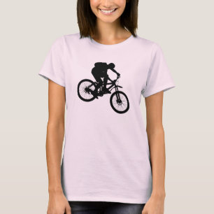 Camiseta de la bici de montaña
