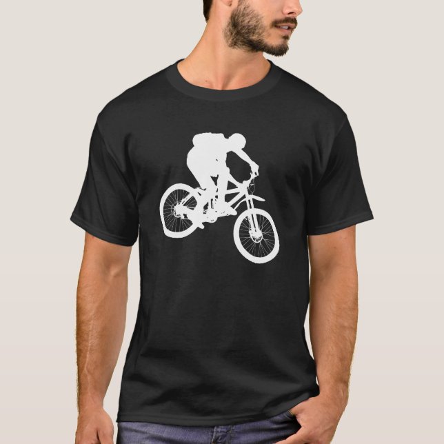 Camiseta de la bici de montaña (Anverso)