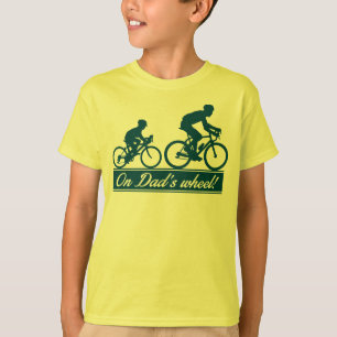 Camiseta de la bici del camino de los niños