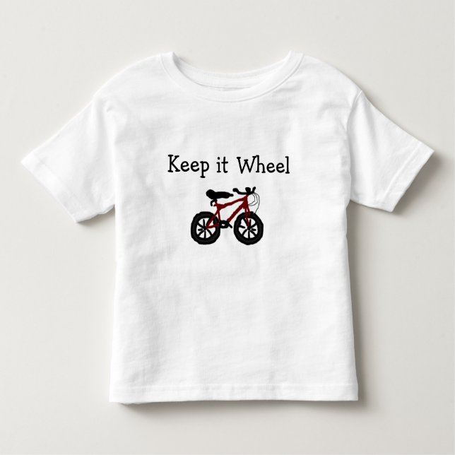 Camiseta de la bici del niño de la (Anverso)
